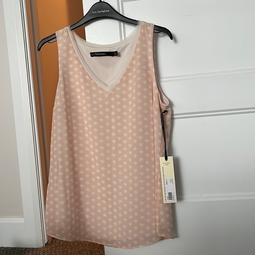 NWT Iris Setlawke top size 4